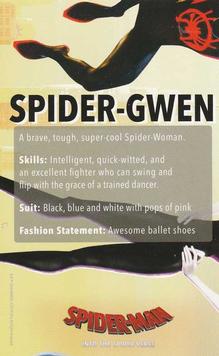 2018 Marvel AMC Spider-Man: Into the Spider-Verse #NNO Spider-Gwen Back