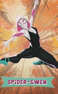 2018 Marvel AMC Spider-Man: Into the Spider-Verse #NNO Spider-Gwen Front