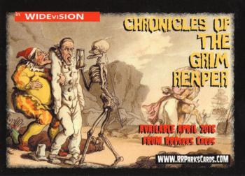 2016 RRParks Chronicles of the Three Stooges - Chronicles of the Grim Reaper Widevision / Chronicles of The Three Stooges Series Five #4 Reaper Facing Two Clowns / Moe Howard Front