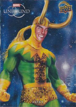 2021 Upper Deck Marvel Unbound #17 Loki Front