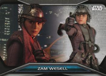 2021 Topps Star Wars Bounty Hunters - Bounty Level 2 #B2-1 Zam Wesell Front