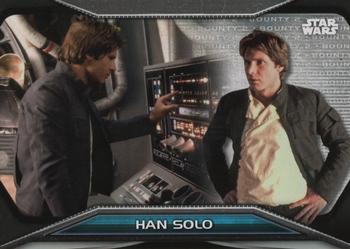 2021 Topps Star Wars Bounty Hunters - Bounty Level 2 #B2-17 Han Solo Front