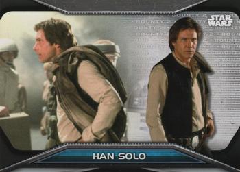 2021 Topps Star Wars Bounty Hunters - Bounty Level 2 #B2-18 Han Solo Front