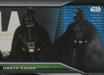 2021 Topps Star Wars Bounty Hunters - Bounty Level 1 Blue #B1-48 Darth Vader Front