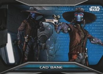 2021 Topps Star Wars Bounty Hunters - Bounty Level 2 Blue #B2-14 Cad Bane Front