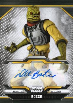 2021 Topps Star Wars Bounty Hunters - Autographs #A-DB Dee Bradley Baker as Bossk Front