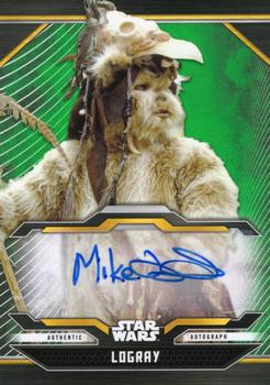 2021 Topps Star Wars Bounty Hunters - Autographs Green #A-ME Mike Edmonds Front
