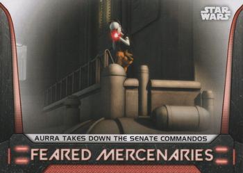 2021 Topps Star Wars Bounty Hunters - Feared Mercenaries #I-A7 Aurra Sing Front