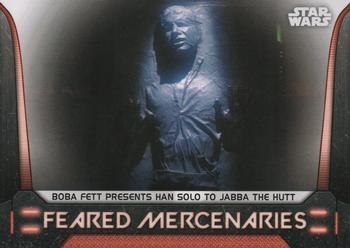 2021 Topps Star Wars Bounty Hunters - Feared Mercenaries #I-B4 Boba Fett Front