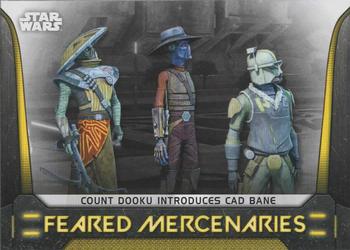 2021 Topps Star Wars Bounty Hunters - Feared Mercenaries #I-C1 Cad Bane Front