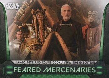 2021 Topps Star Wars Bounty Hunters - Feared Mercenaries #I-J6 Jango Fett Front