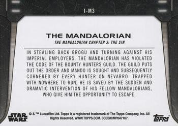2021 Topps Star Wars Bounty Hunters - Feared Mercenaries #I-M3 The Mandalorian Back