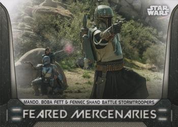 2021 Topps Star Wars Bounty Hunters - Feared Mercenaries #I-M8 The Mandalorian Front