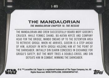 2021 Topps Star Wars Bounty Hunters - Feared Mercenaries #I-M9 The Mandalorian Back