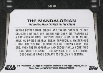 2021 Topps Star Wars Bounty Hunters - Feared Mercenaries #I-M10 The Mandalorian Back