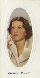 1936 Godfrey Phillips Screen Stars Embossed (Series A) #7 Eleanor Powell Front