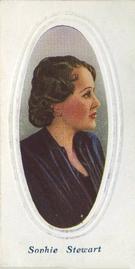 1936 Godfrey Phillips Screen Stars Embossed (Series A) #16 Sophie Stewart Front