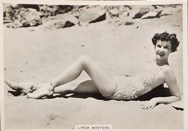 1939 Ardath Photocards Series 9 #3 Linda Winters Front