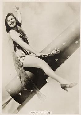 1939 Ardath Photocards Series 9 #5 Susan Hayward Front