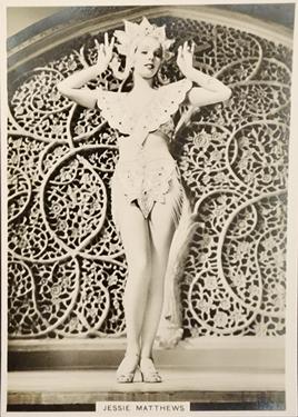 1939 Ardath Photocards Series 9 #10 Jessie Matthews Front