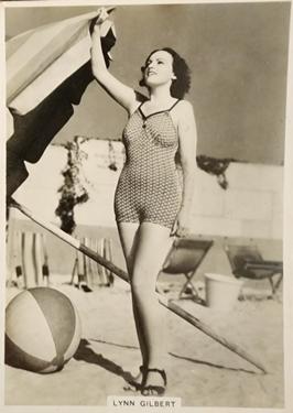 1939 Ardath Photocards Series 9 #52 Lynn Gilbert Front