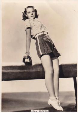 1938 Ardath Photocards Series 8 #31 Jean Rogers Front