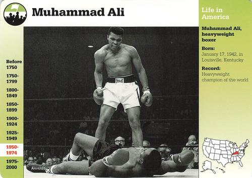 1994-01 Grolier Story of America #1.12 Muhammad Ali Front
