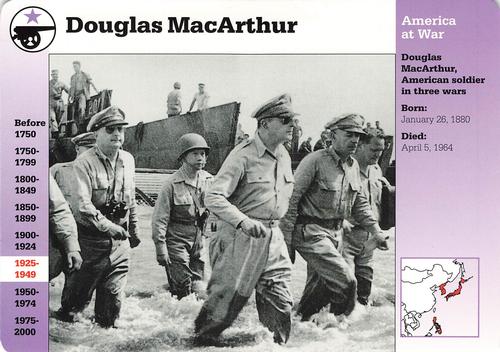 1994-01 Grolier Story of America #1.14 Douglas MacArthur Front