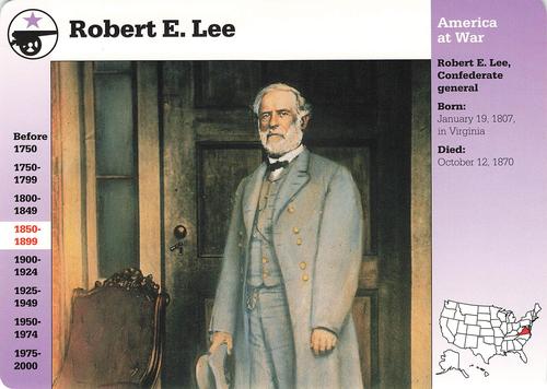 1994-01 Grolier Story of America #2.14 Robert E. Lee Front