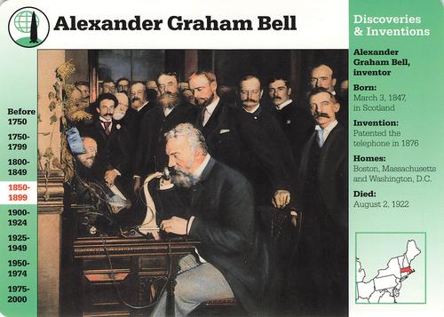 1994-01 Grolier Story of America #2.16 Alexander Graham Bell Front