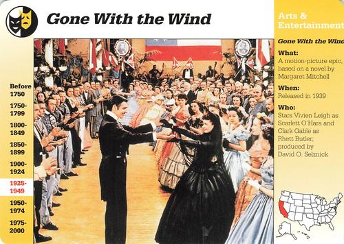 1994-01 Grolier Story of America #2.17 Gone With the Wind Front