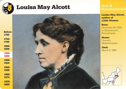 1994-01 Grolier Story of America #2.18 Louisa May Alcott Front