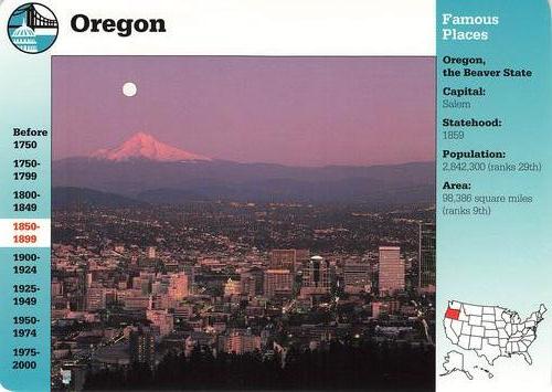 1994-01 Grolier Story of America #3.5 Oregon Front