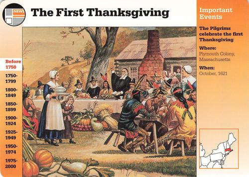 1994-01 Grolier Story of America #3.7 The First Thanksgiving Front
