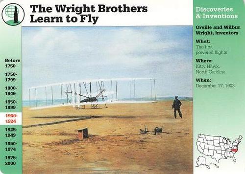1994-01 Grolier Story of America #3.15 The Wright Brothers Learn to Fly Front