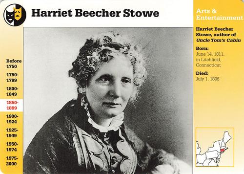 1994-01 Grolier Story of America #3.18 Harriet Beecher Stowe Front