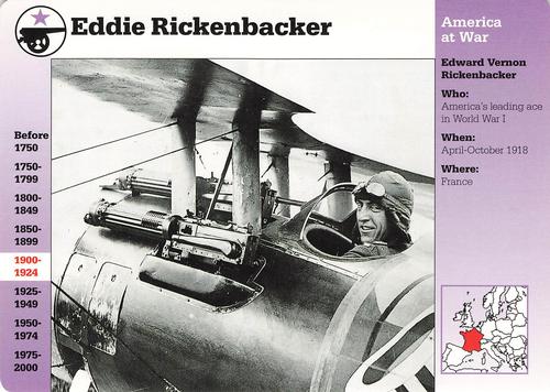 1994-01 Grolier Story of America #5.14 Eddie Rickenbacker Front