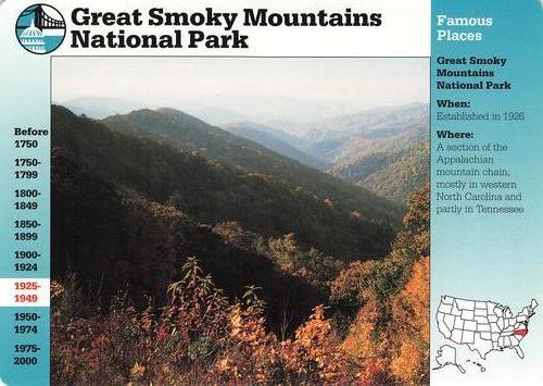 1994-01 Grolier Story of America #6.4 Great Smoky Mountains National Park Front