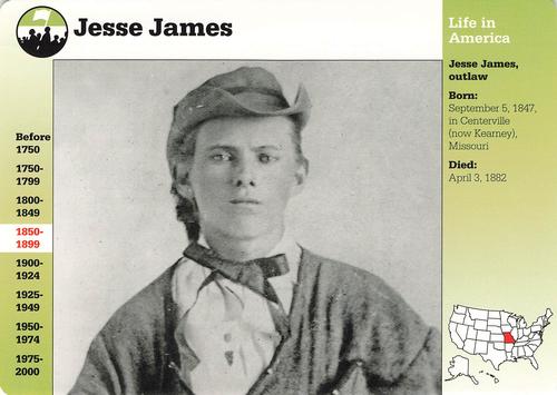 1994-01 Grolier Story of America #6.10 Jesse James Front