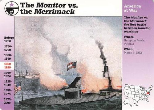 1994-01 Grolier Story of America #6.13 The Monitor vs. the Merrimack Front