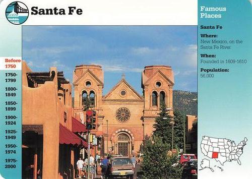 1994-01 Grolier Story of America #7.4 Santa Fe Front