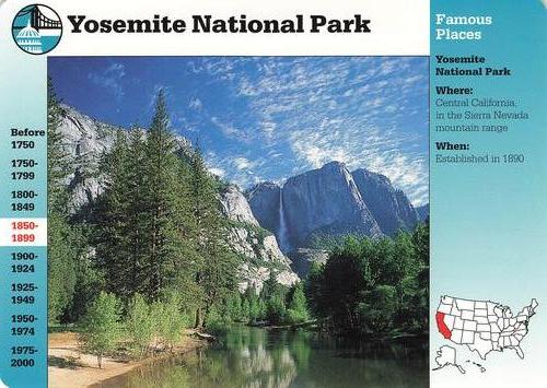 1994-01 Grolier Story of America #7.5 Yosemite National Park Front