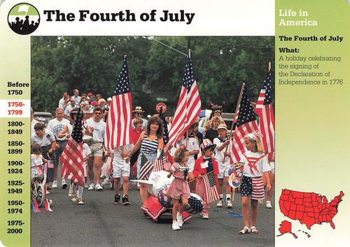 1994-01 Grolier Story of America #7.9 The Fourth of July Front