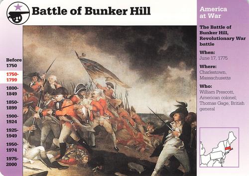 1994-01 Grolier Story of America #7.12 Battle of Bunker Hill Front