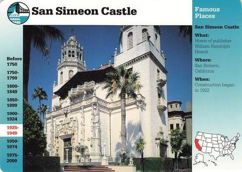 1994-01 Grolier Story of America #9.4 San Simeon Castle Front