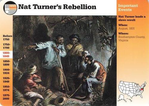 1994-01 Grolier Story of America #11.7 Nat Turner's Rebellion Front