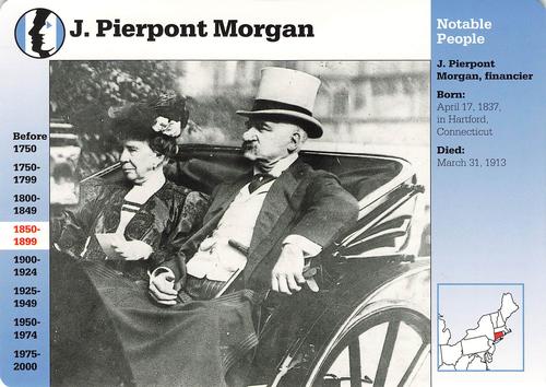 1994-01 Grolier Story of America #15.1 J. Pierpont Morgan Front