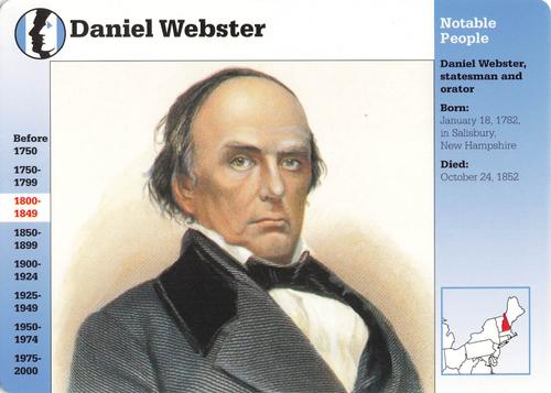 1994-01 Grolier Story of America #15.2 Daniel Webster Front