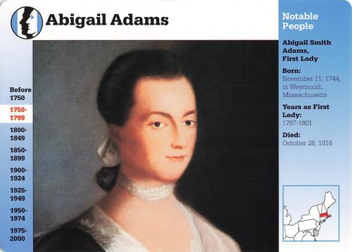 1994-01 Grolier Story of America #15.3 Abigail Adams Front