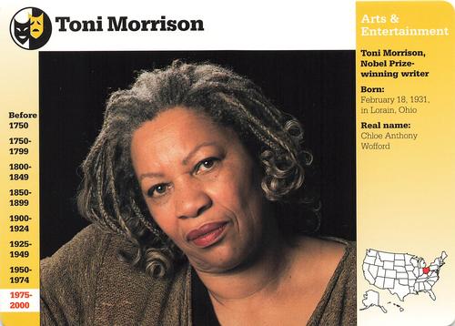 1994-01 Grolier Story of America #15.17 Toni Morrison Front